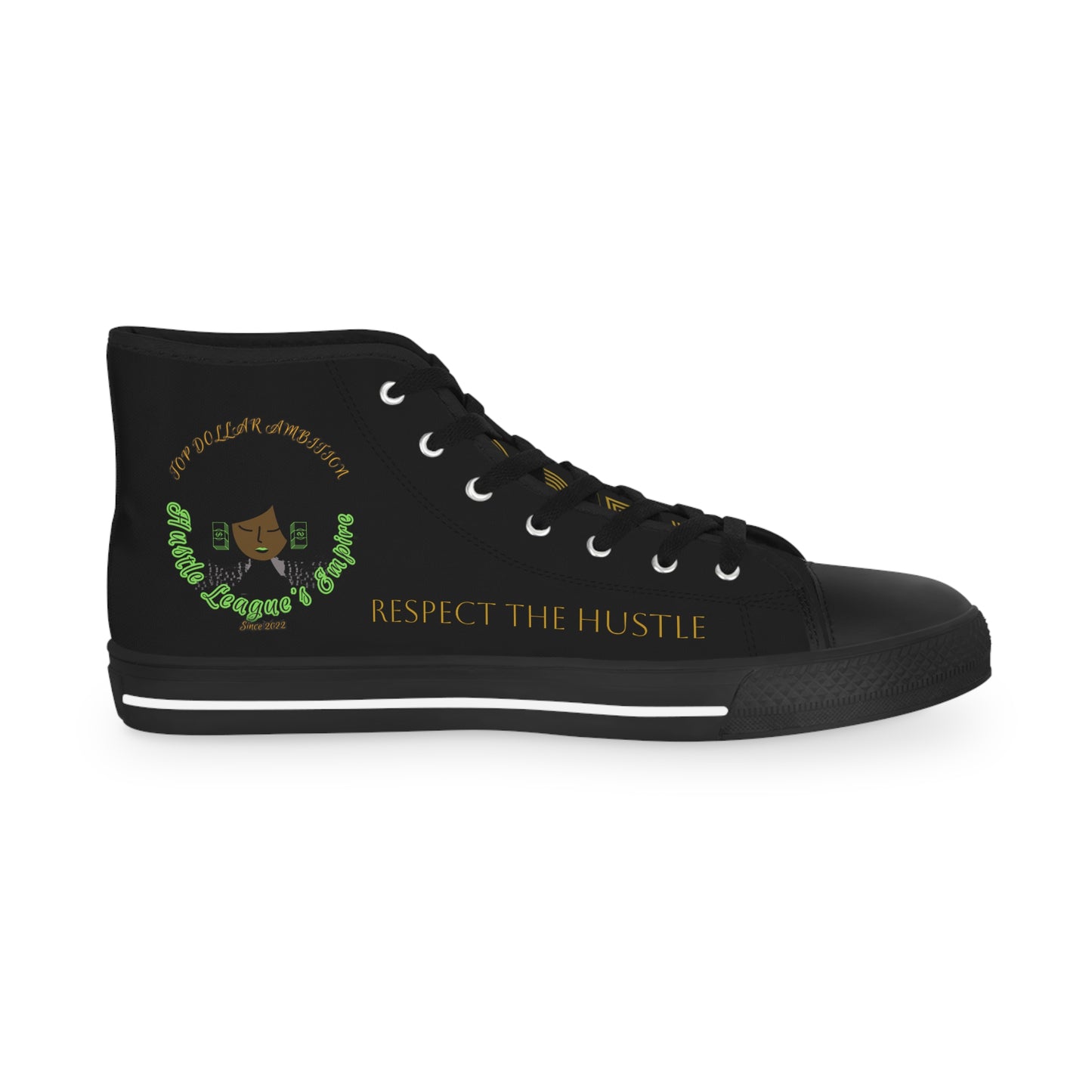 Black HLE High Top Sneakers