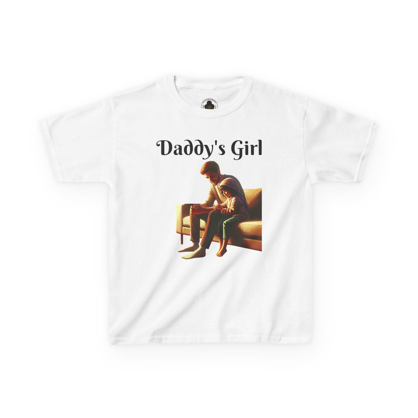 Camiseta de algodón grueso para niños Daddy's Girl