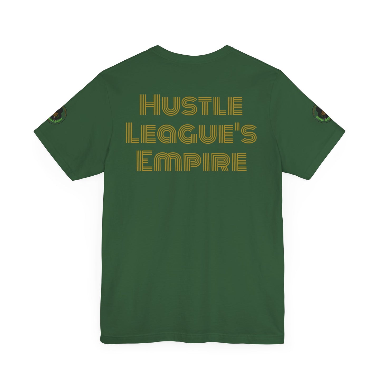 Camiseta unisex Epic HLE: gráfico llamativo en la parte delantera y motivación en la espalda