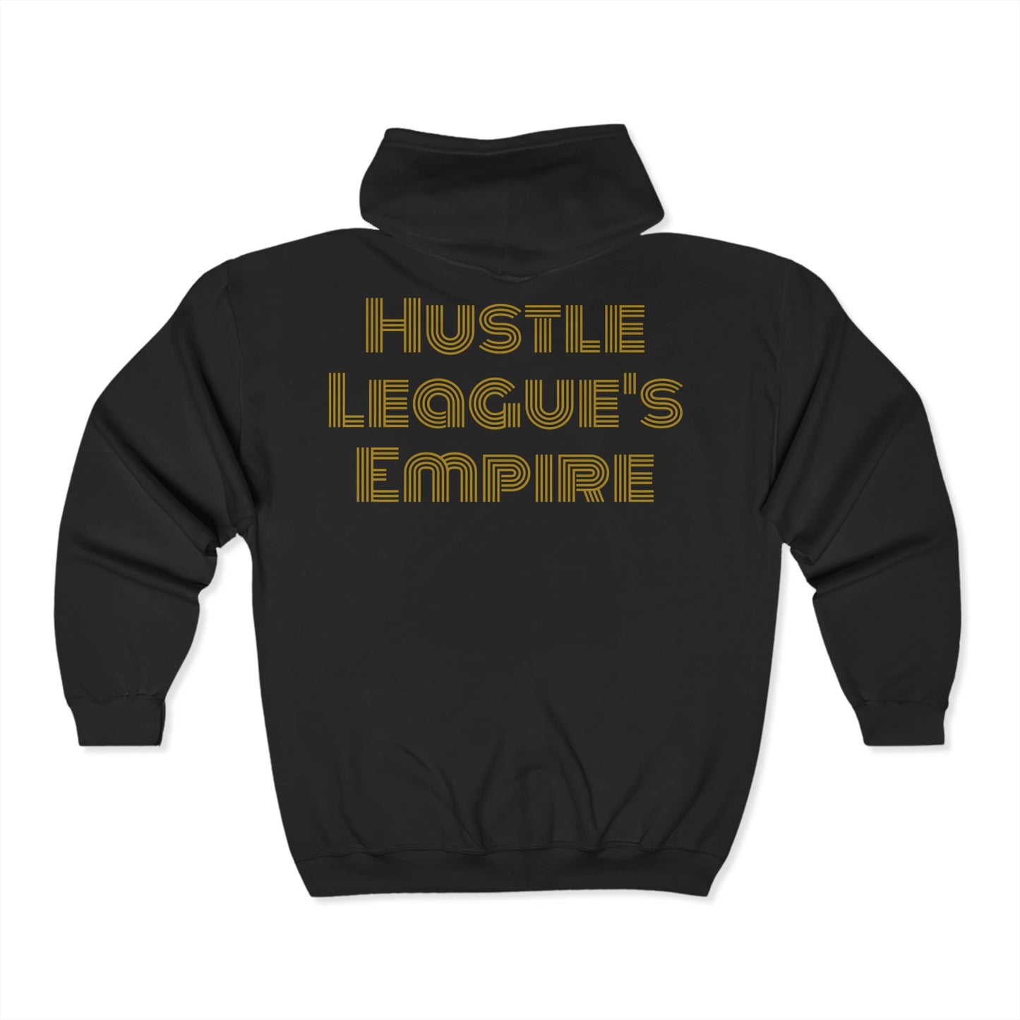 Hustle League's Empire Zip Hoodie - Stylish Sweatshirt for Entrepreneurs