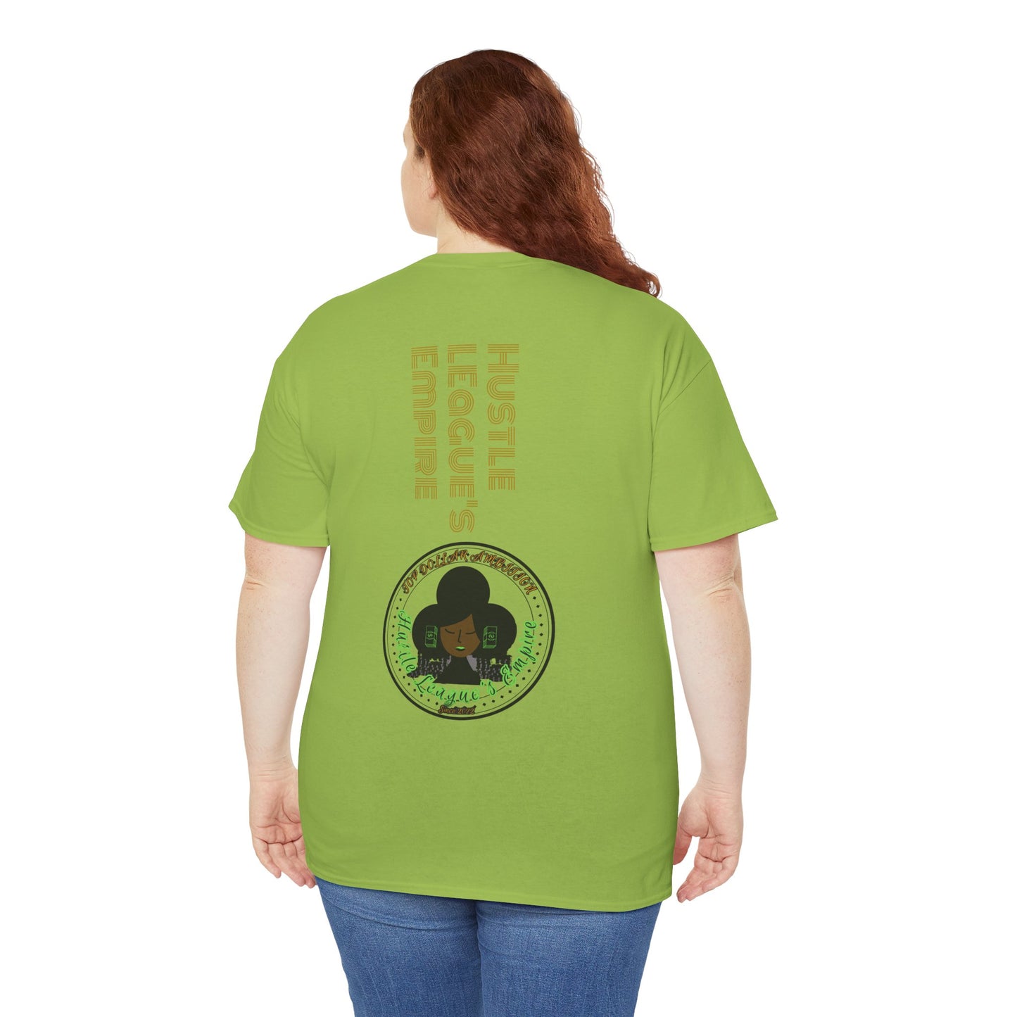 Hustle League Unisex Heavy Cotton Tee - Celebrate Friendship & Fun Nights Out
