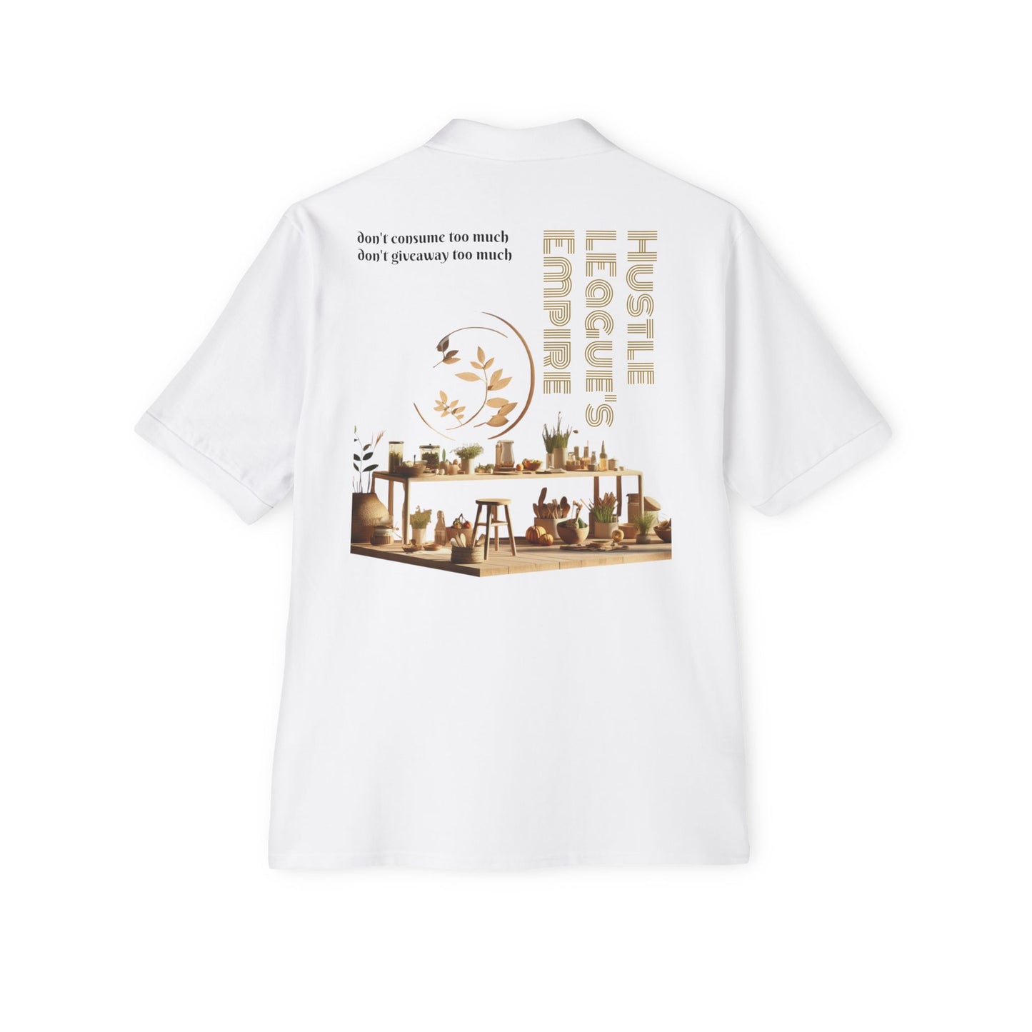 HLE Men's Piqué Polo
