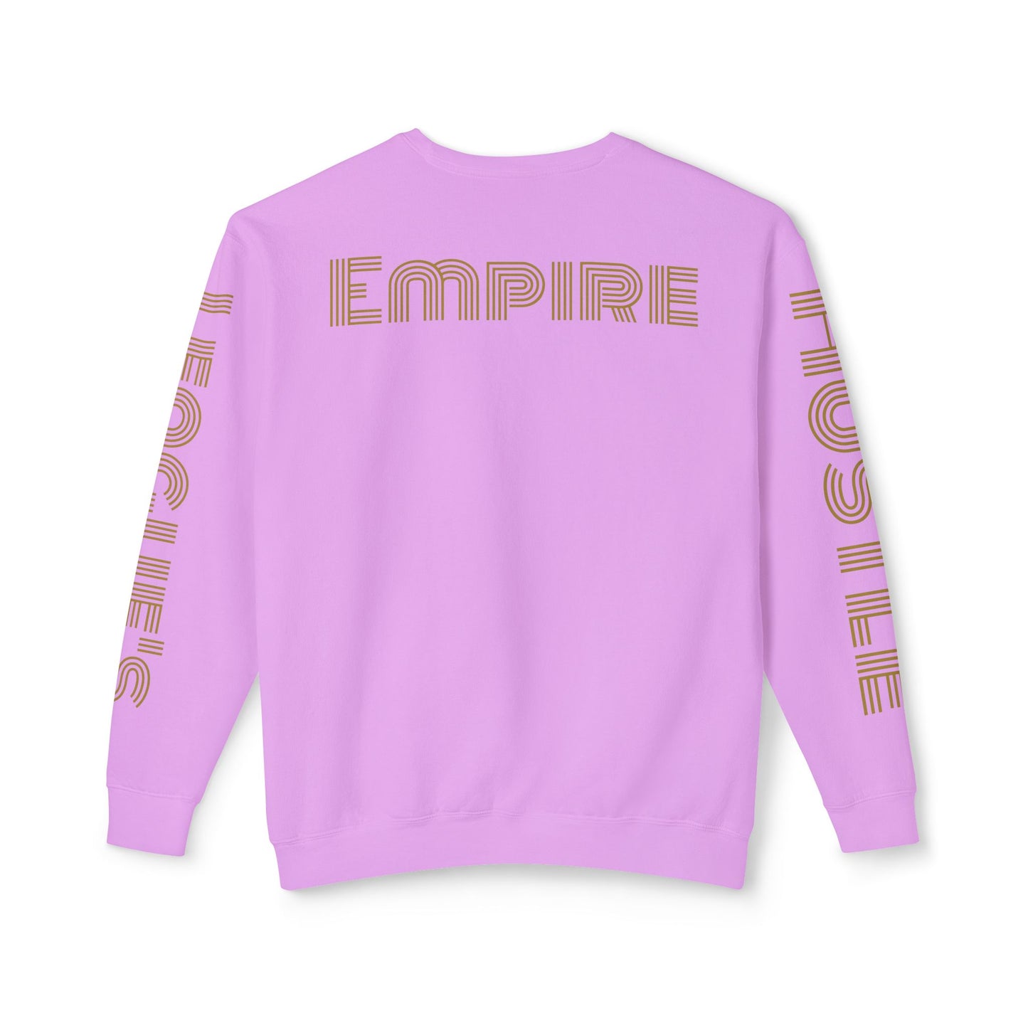 Unisex Lightweight Crewneck Sweatshirt - 'Empire Hustle' Urban Art Design