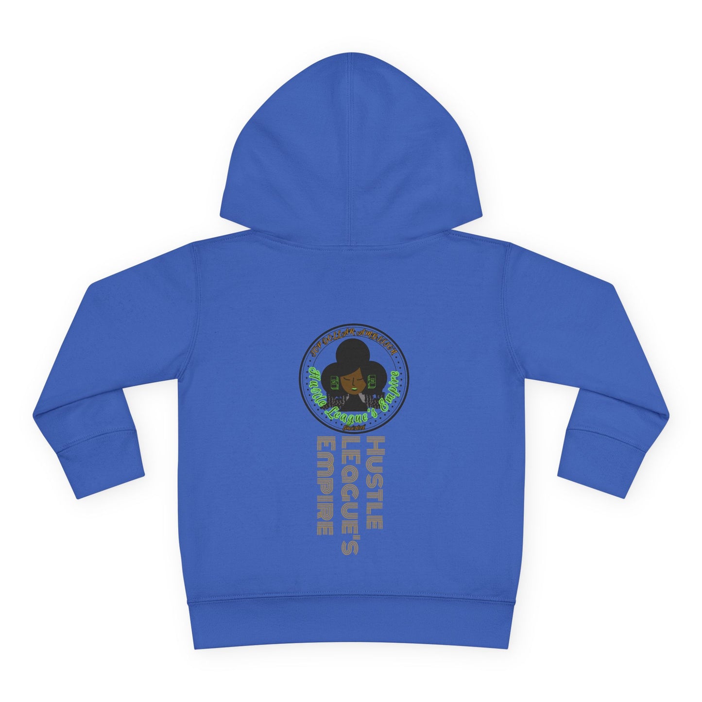 Empowering Toddler Fleece Hoodie - "I Eat Peer Pressure"