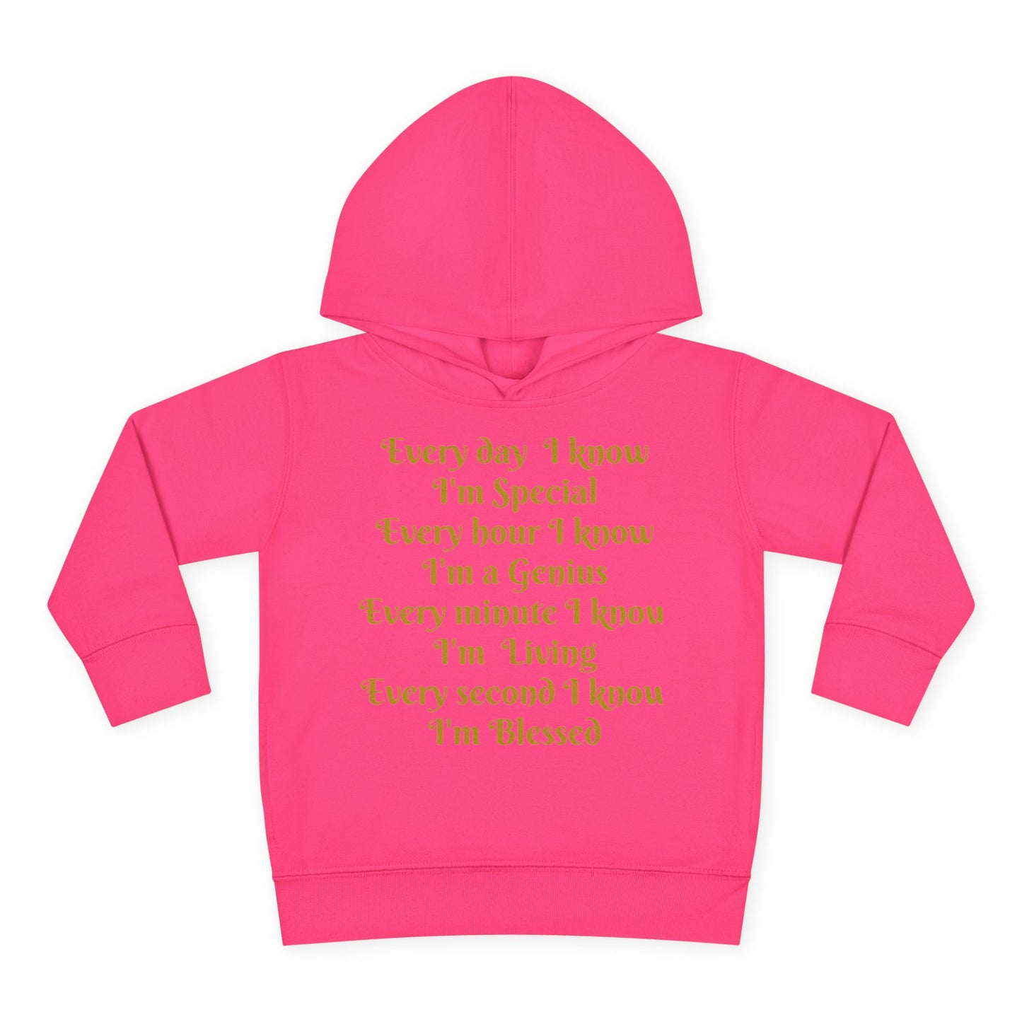 HLE Toddler Fleece Hoodie - Inspirational Design