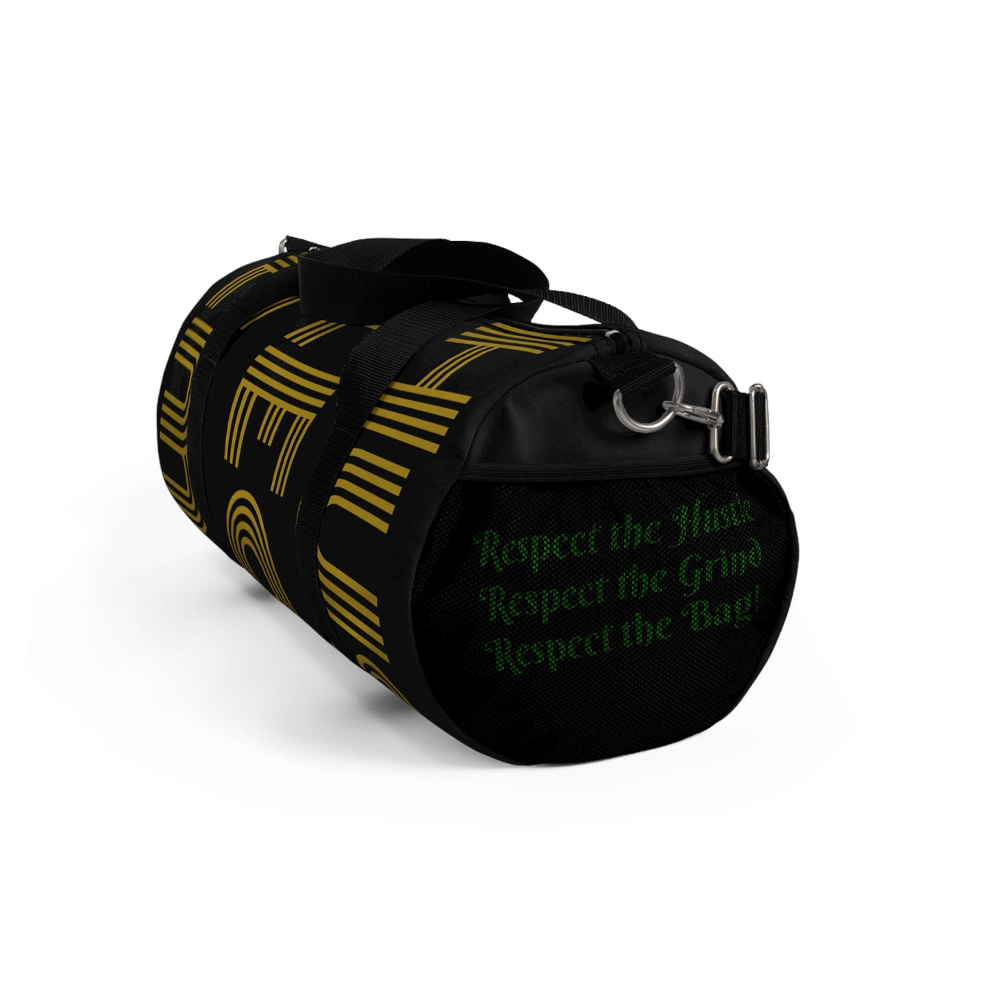 HLE Black Duffel Bag- Perfect for Travel and Gym