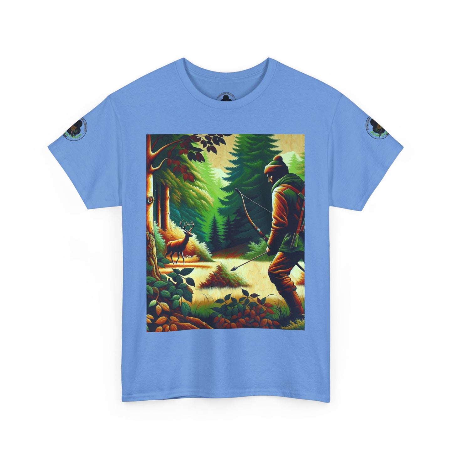 Hustle League's Empire Unisex Heavy Cotton Tee - Vintage Hunting Graphic T-Shirt