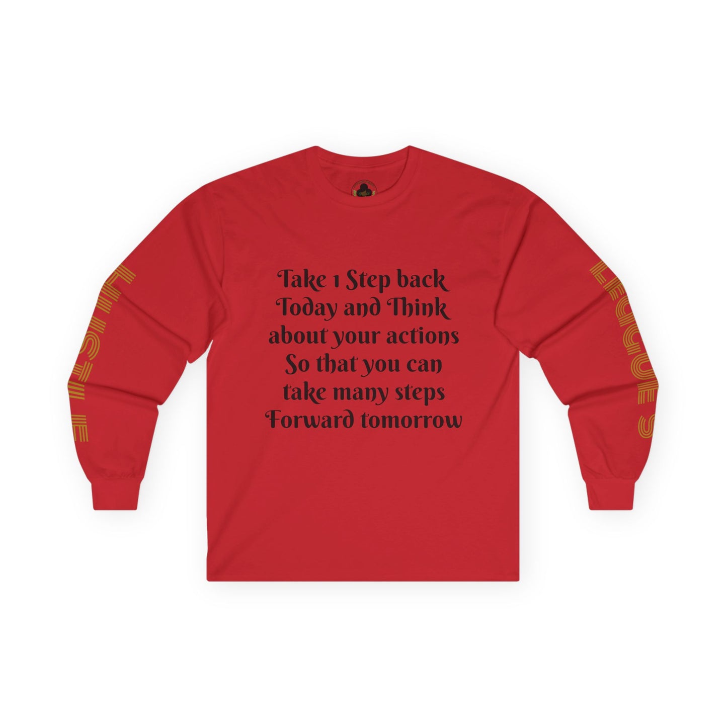 HLE Inspirational Long Sleeve Tee - Empowerment Quote & Graphic
