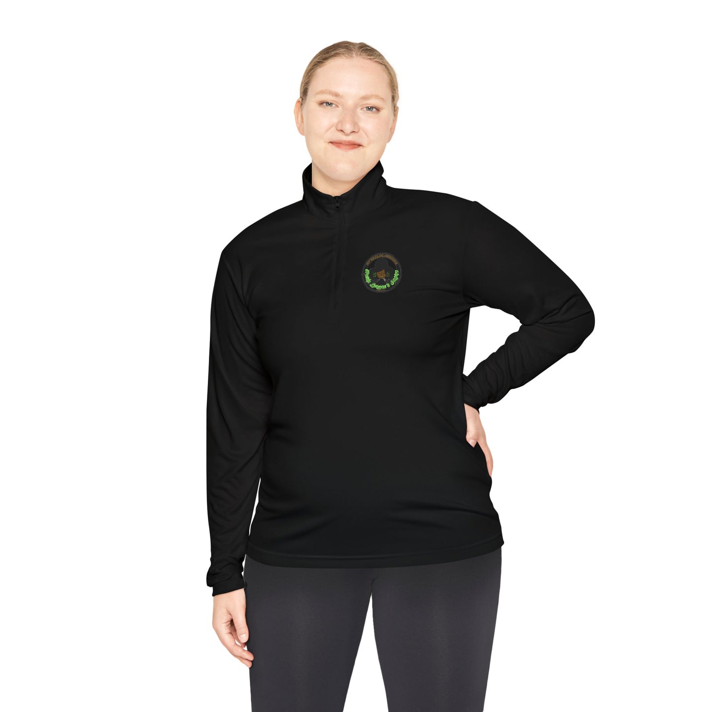 HLE Unisex Quarter-Zip Pullover - Motivational Activewear for Go-Getters