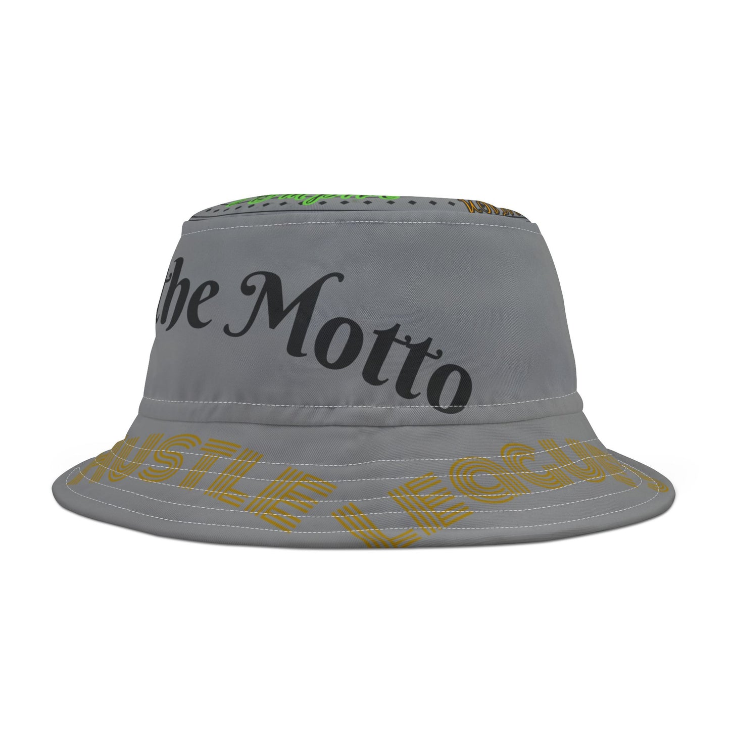 HLE Bucket Hat with Inspirational Quote - Perfect for Summer Adventures