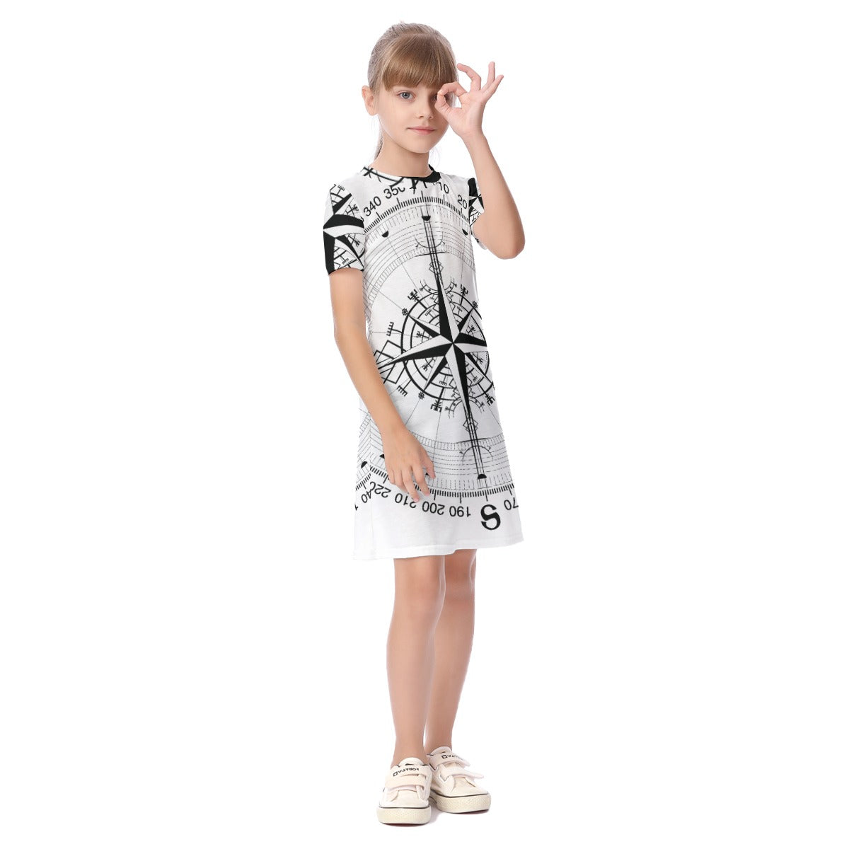Kid's Short Sleeve Dress