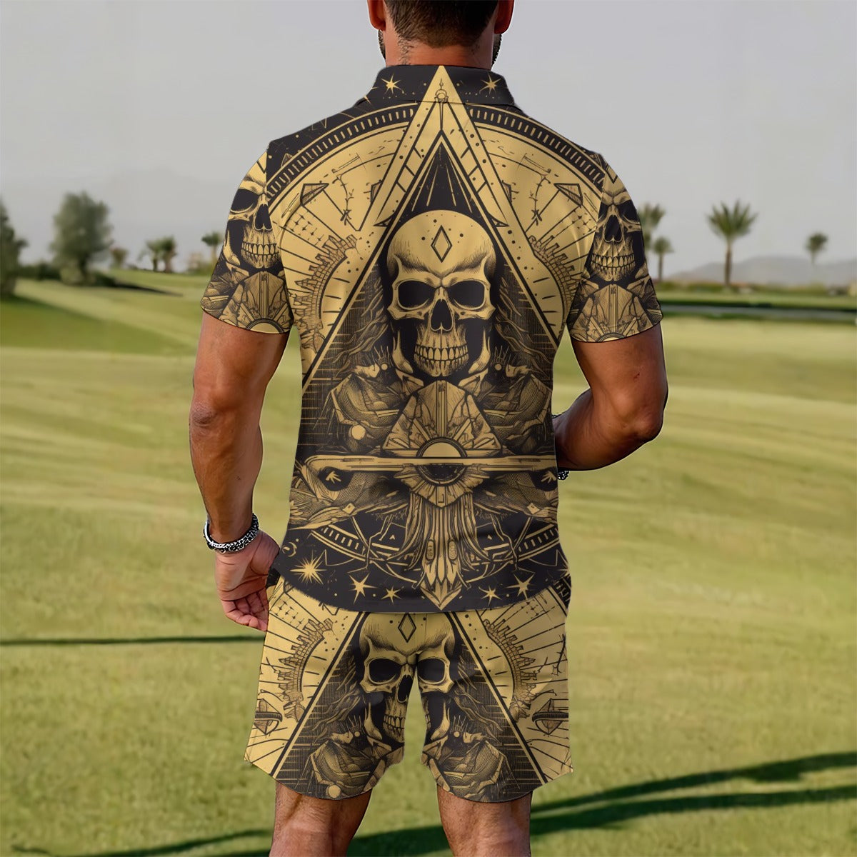Conjunto deportivo de polo para hombre