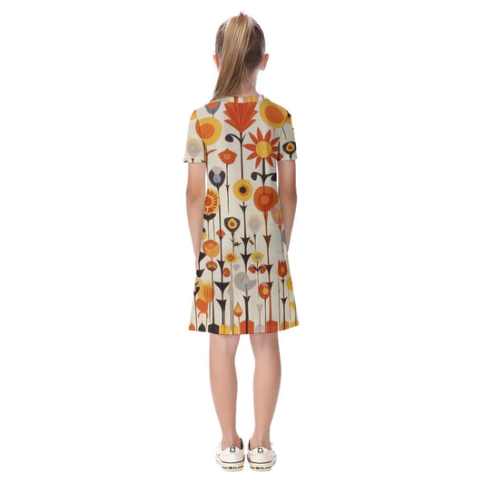 Kid's Short Sleeve Dress