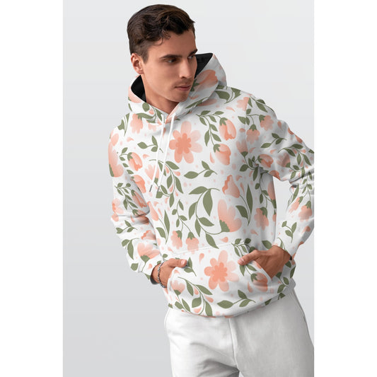 All-Over Print Men's Thicken Pullover Hoodie