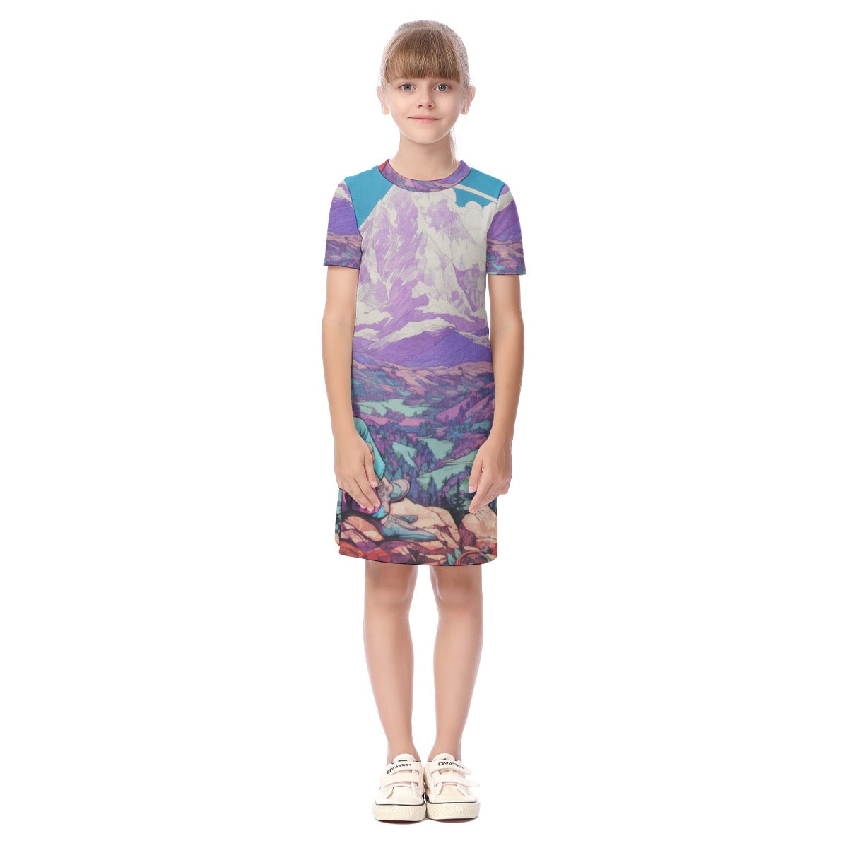Kid's Short Sleeve Dress