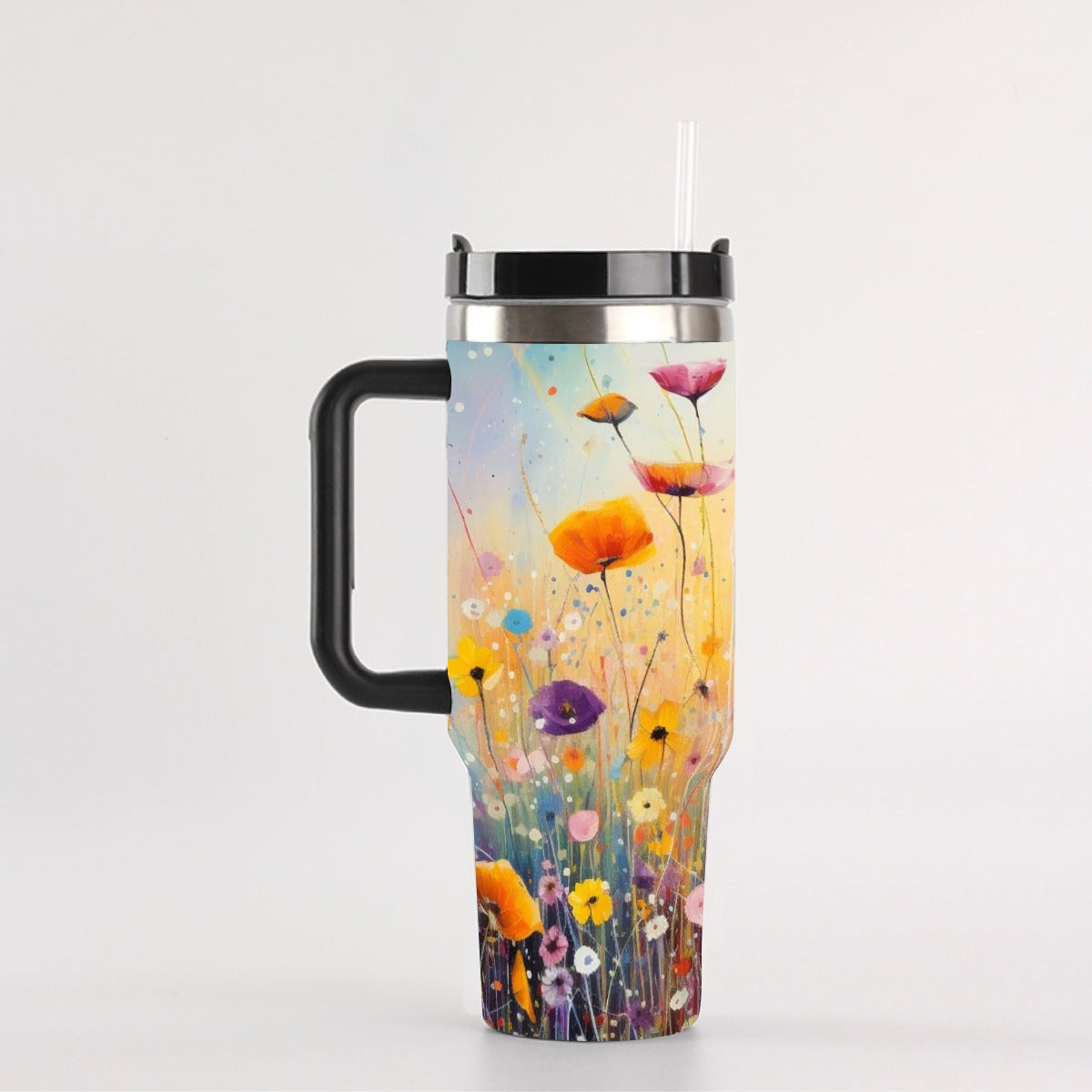 40 oz Tumbler With Handle