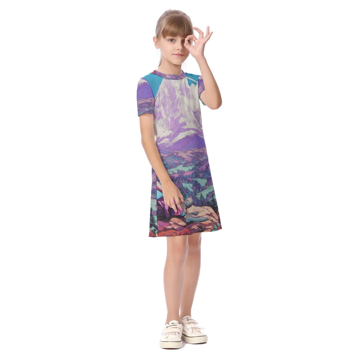 Kid's Short Sleeve Dress
