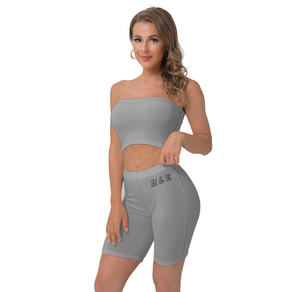 Women's Breast Wrap Shorts Suit