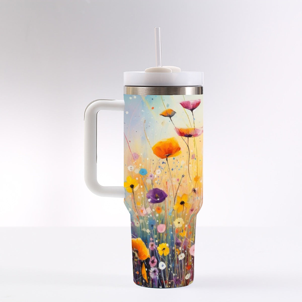 40 oz Tumbler With Handle
