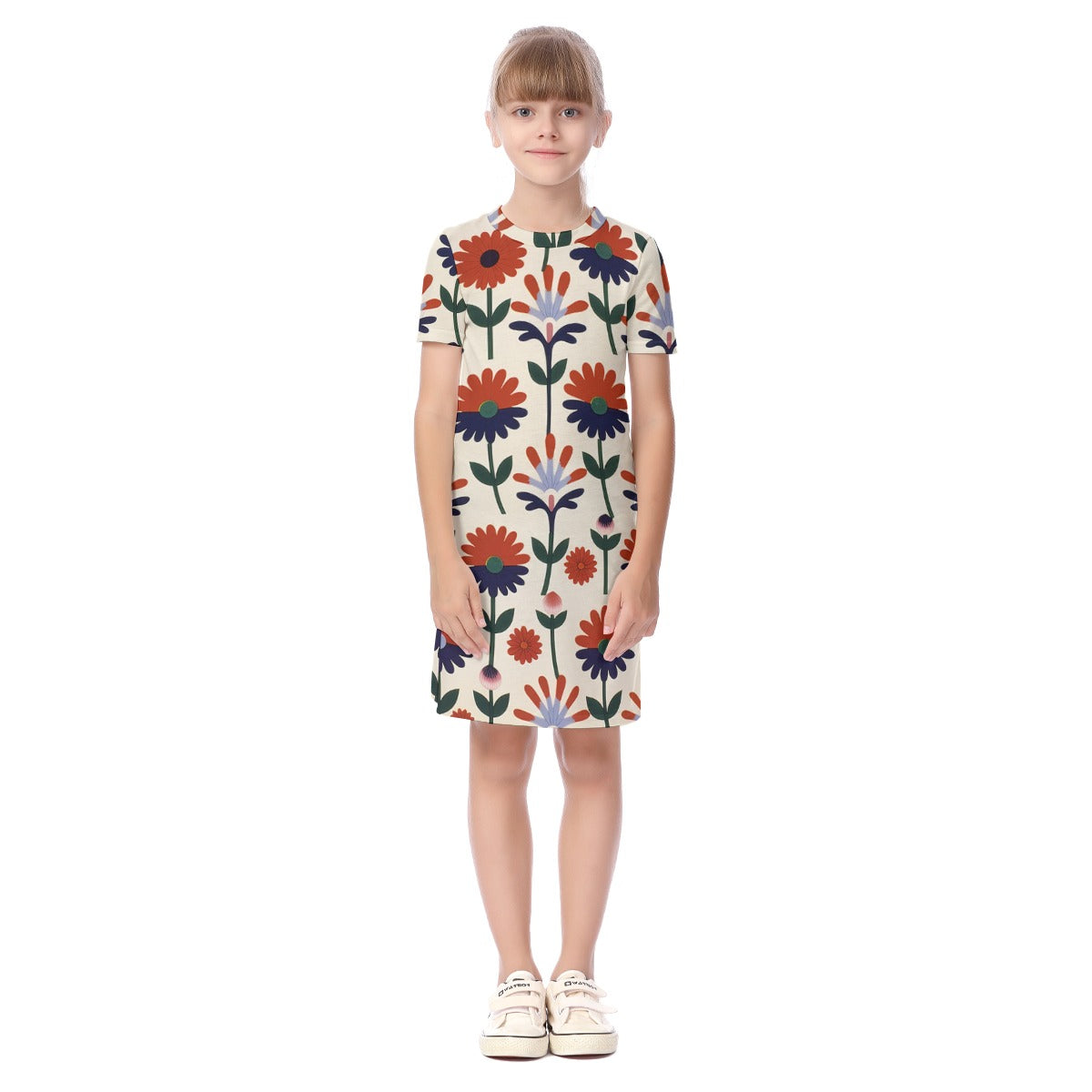 Kid's Short Sleeve Dress