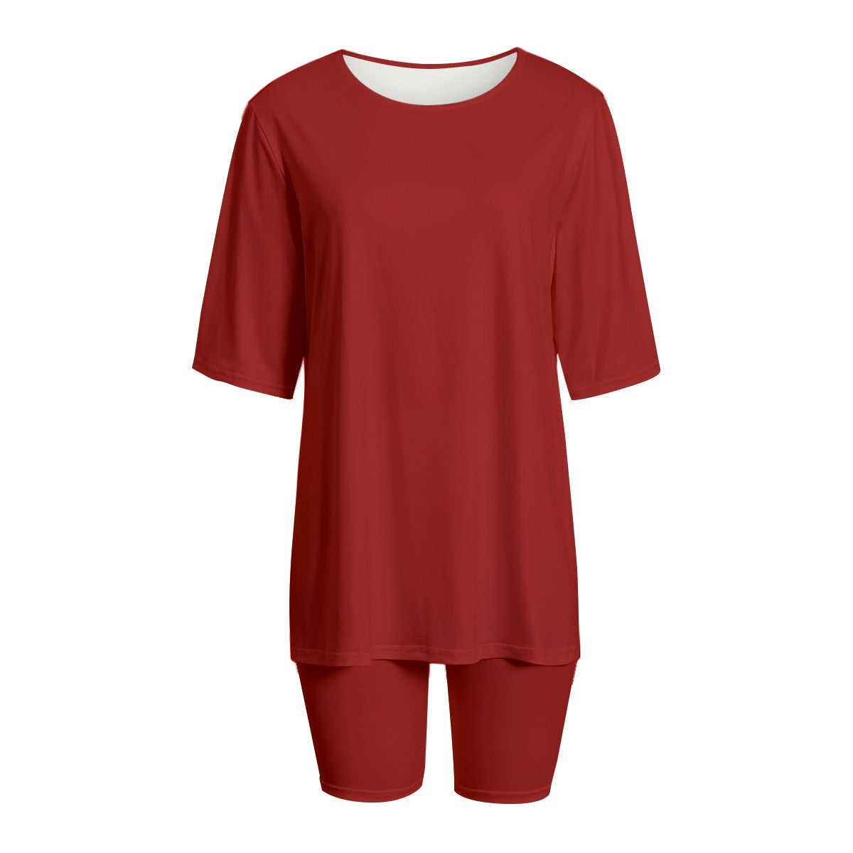 Women's T-shirt Set With Short Sleeve