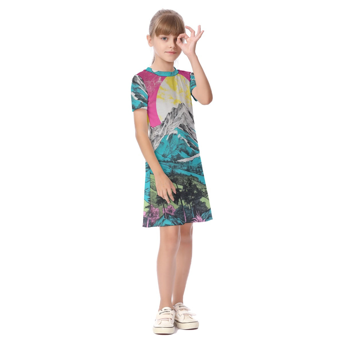 Kid's Short Sleeve Dress