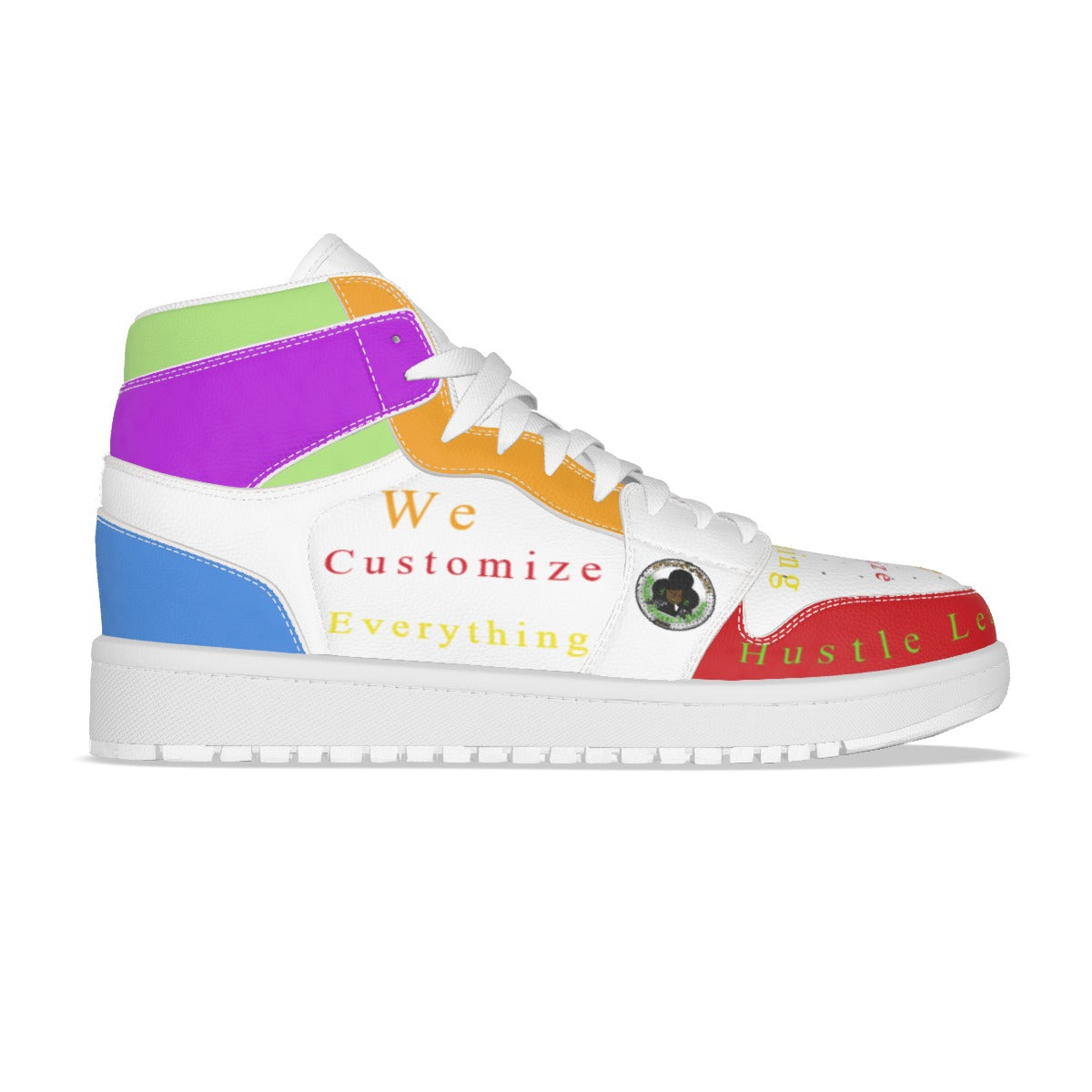 Men's Synthetic Leather Stitching Shoes