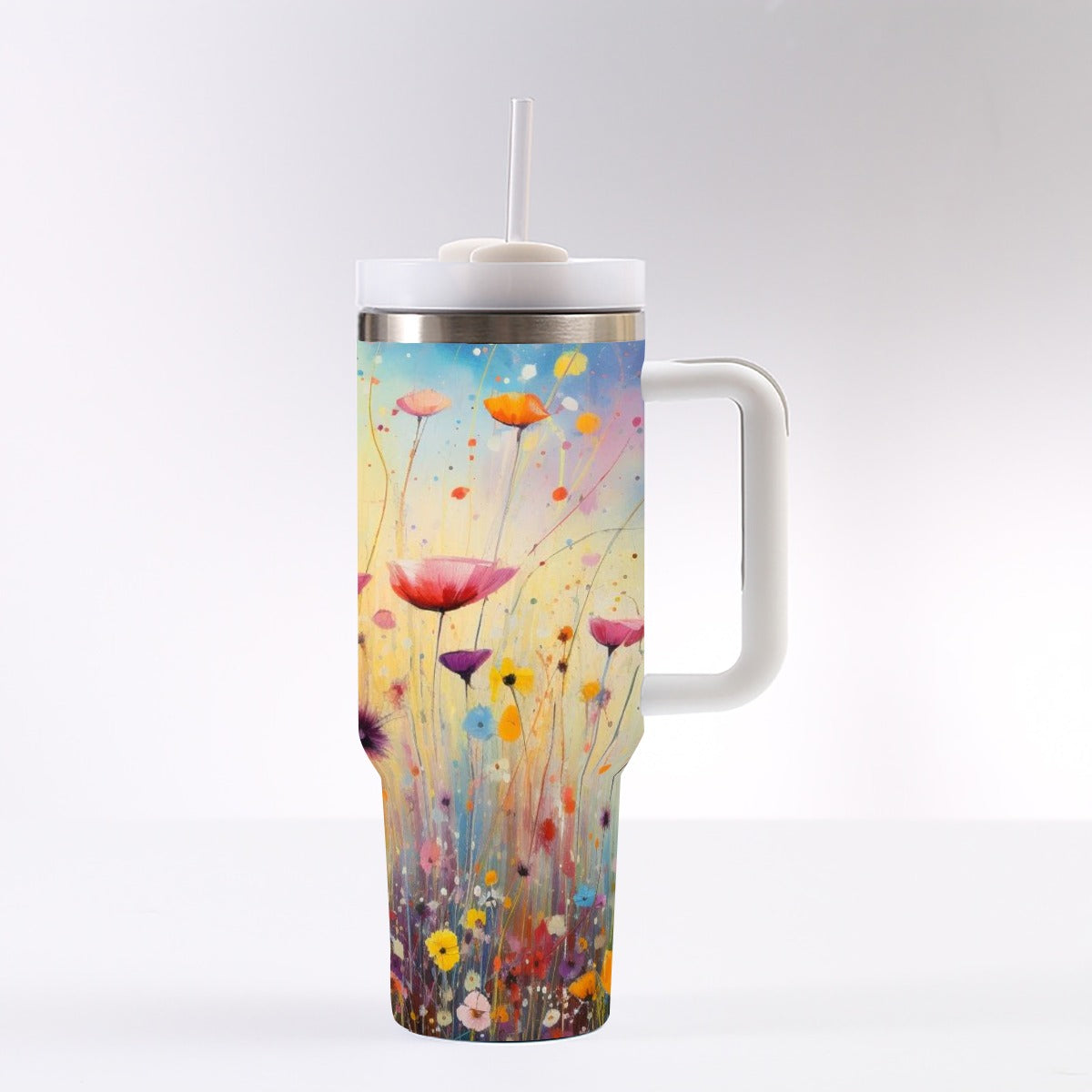 40 oz Tumbler With Handle