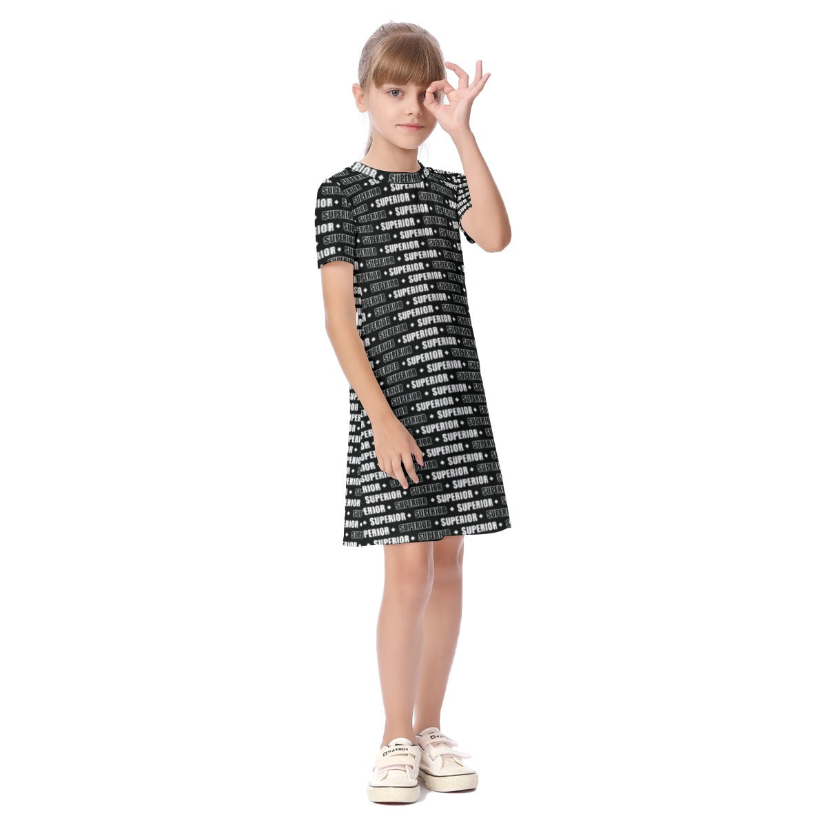 Kid's Short Sleeve Dress