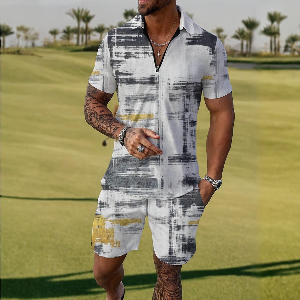 Men's Polo Sportswear Set