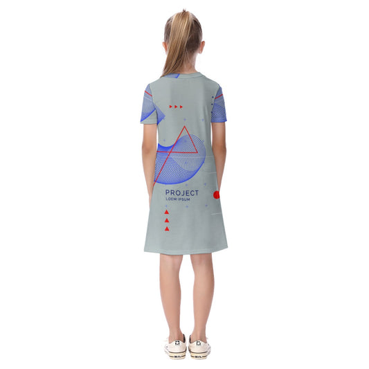 Kid's Short Sleeve Dress