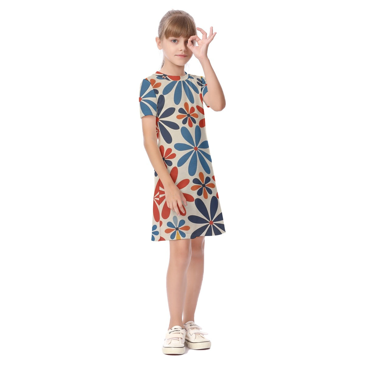 Kid's Short Sleeve Dress