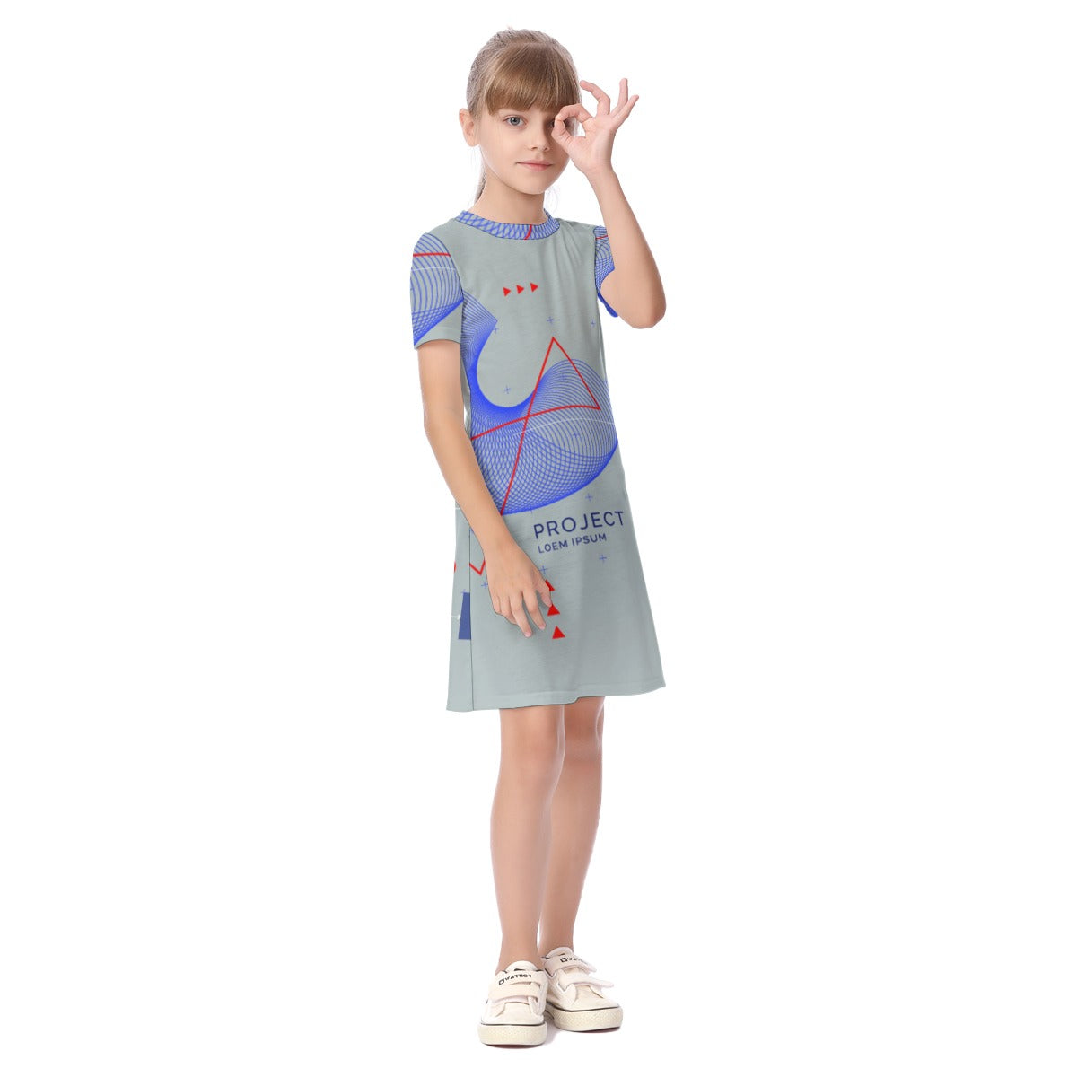 Kid's Short Sleeve Dress