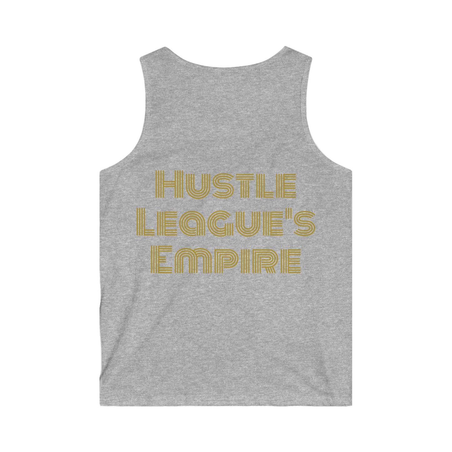 Motivational Hustle Men's Tank Top - The Grind Never Stops