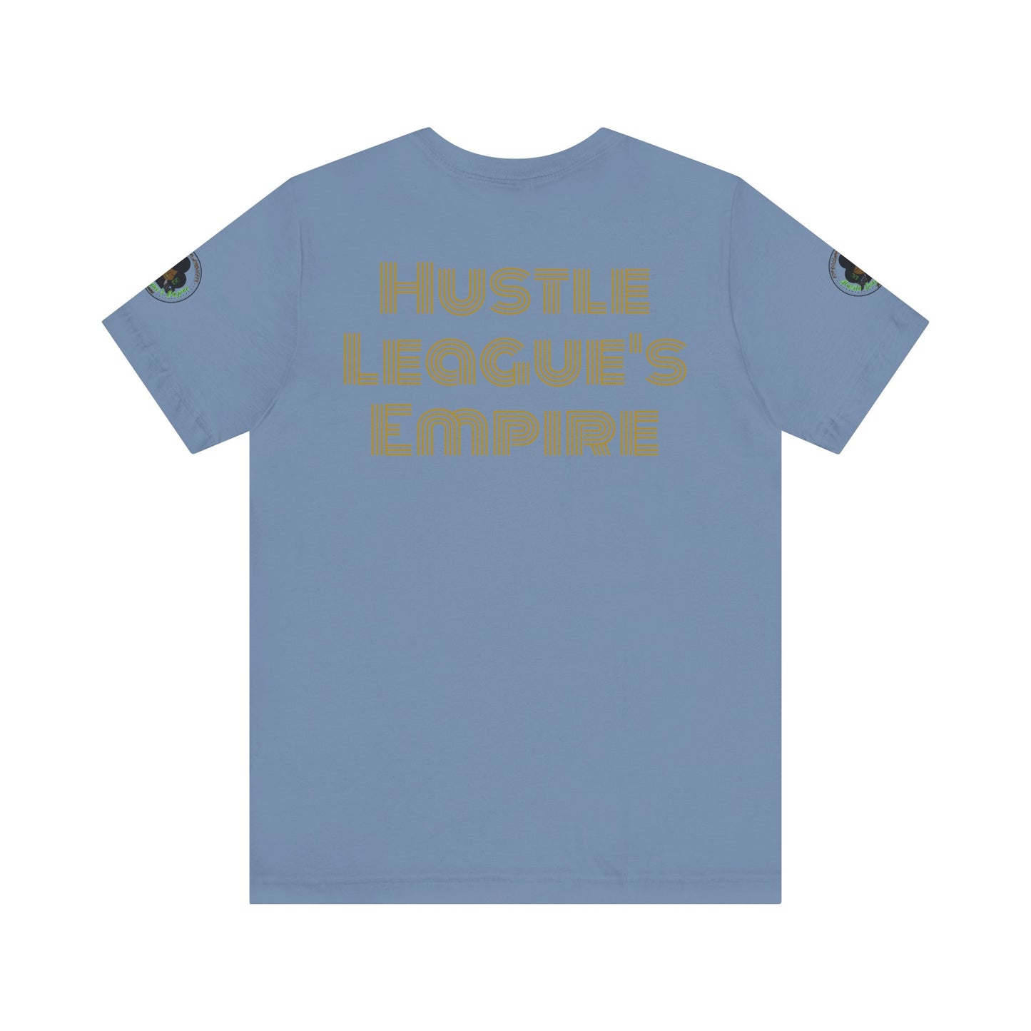 Camiseta unisex Epic HLE: gráfico llamativo en la parte delantera y motivación en la espalda