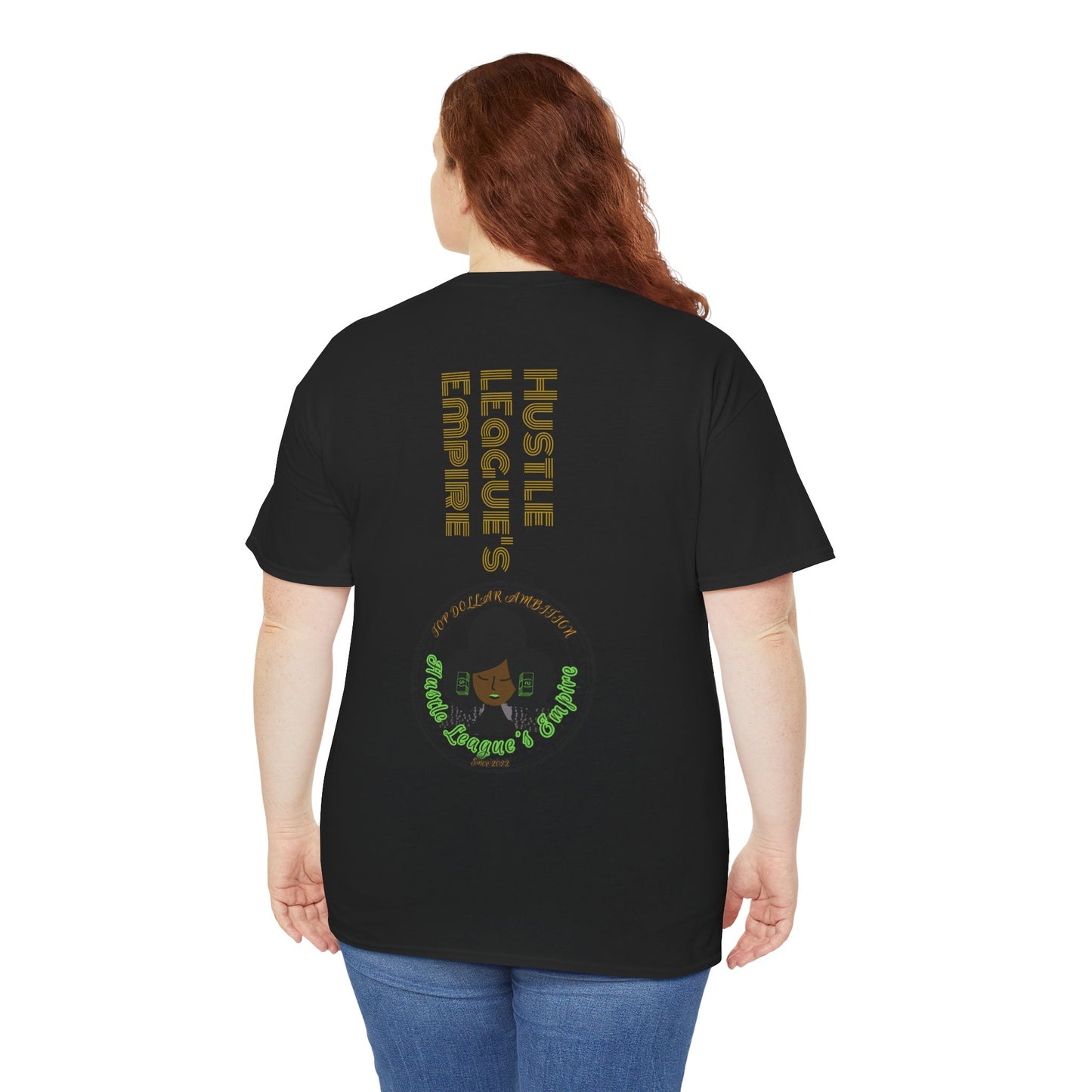 Hustle League Unisex Heavy Cotton Tee - Celebrate Friendship & Fun Nights Out
