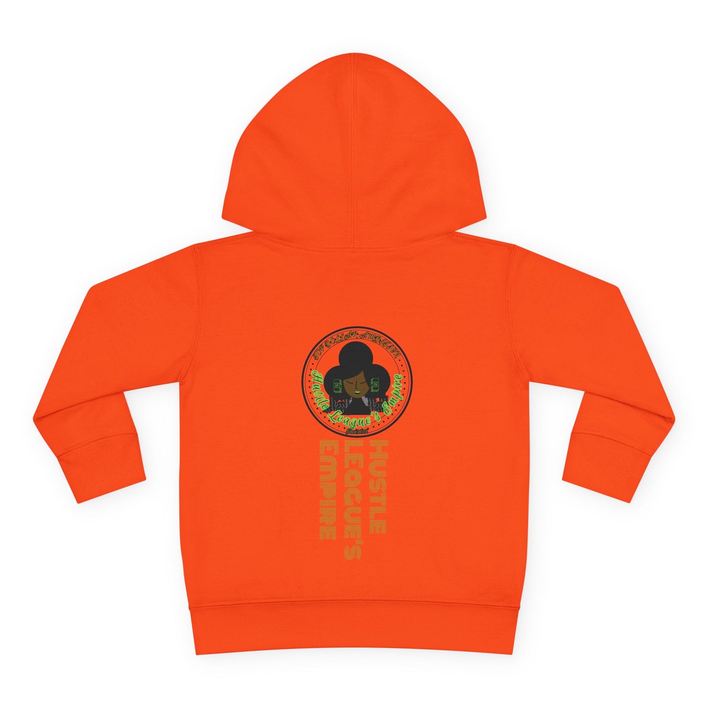 Empowering Toddler Fleece Hoodie - "I Eat Peer Pressure"
