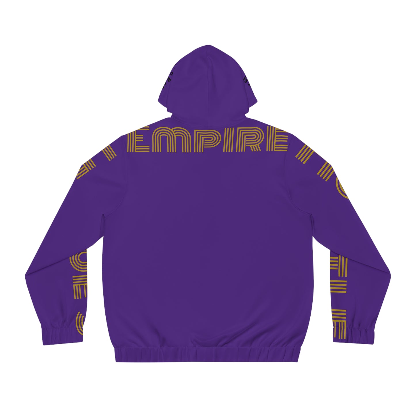 Purple Full-Zip Hoodie for Men