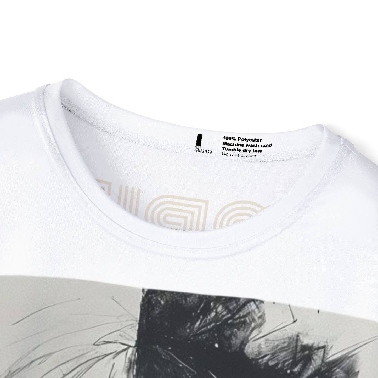 HLE Artistic Men's Sports Jersey - Bold Graphic Design for Active Lifestyle