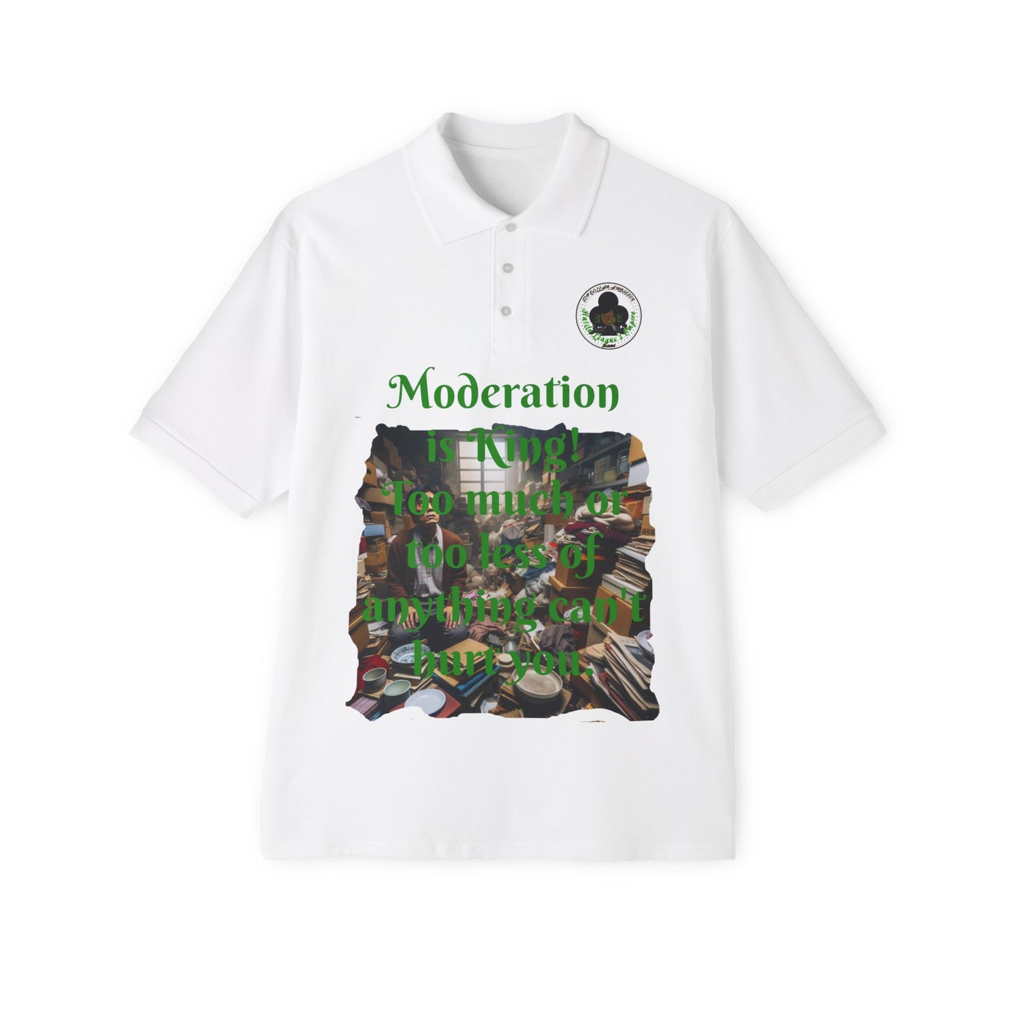 HLE Men's Piqué Polo