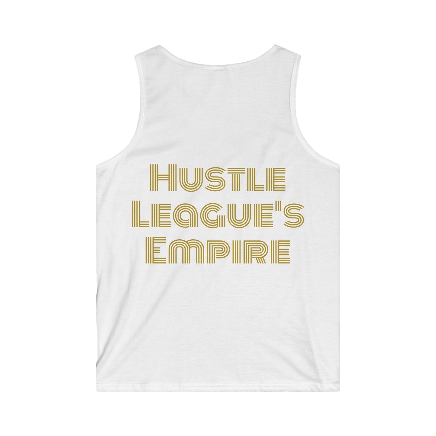 Motivational Hustle Men's Tank Top - The Grind Never Stops