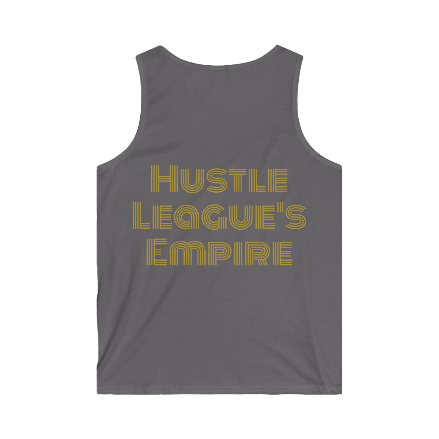 Motivational Hustle Men's Tank Top - The Grind Never Stops