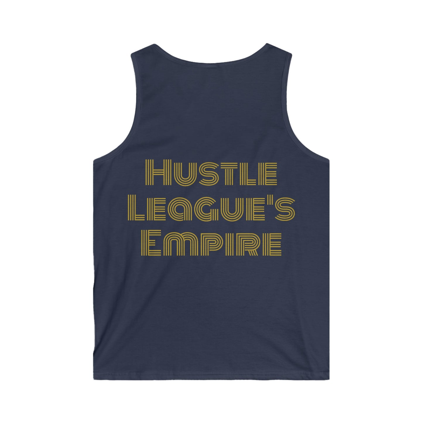 Motivational Hustle Men's Tank Top - The Grind Never Stops
