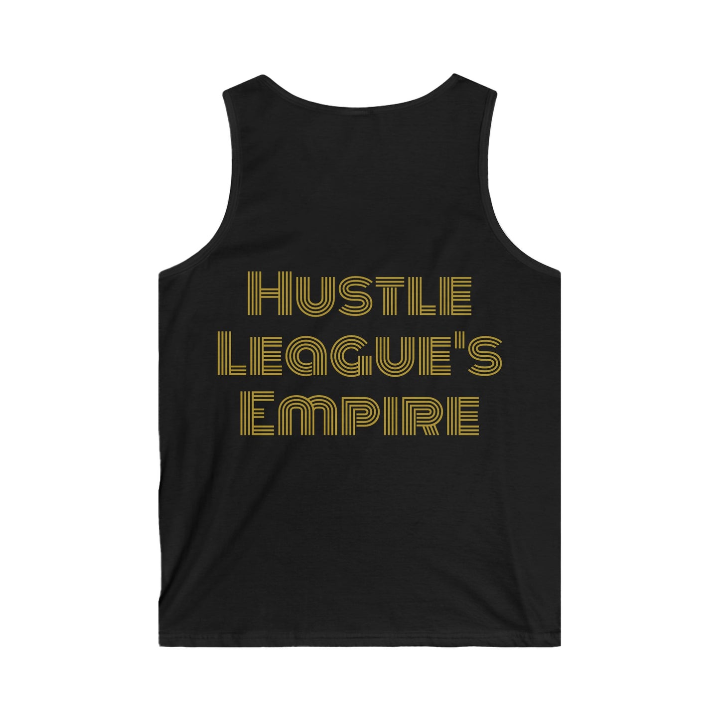 Motivational Hustle Men's Tank Top - The Grind Never Stops
