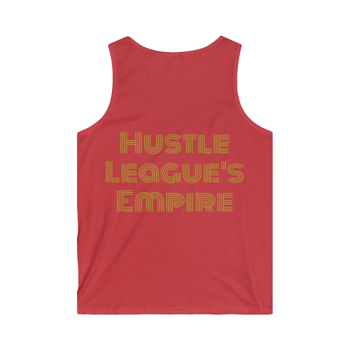 Motivational Hustle Men's Tank Top - The Grind Never Stops