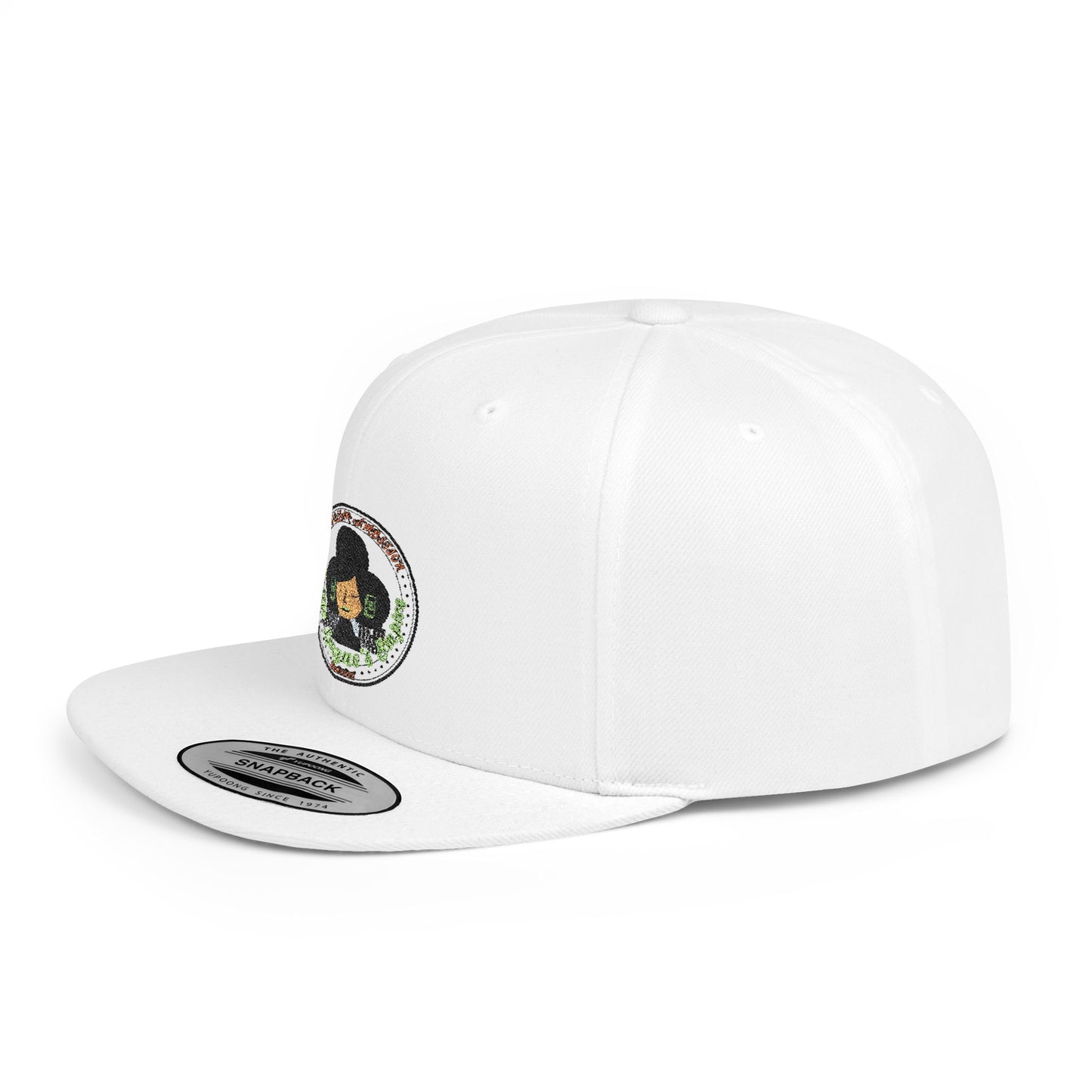 HLE Flat Bill Snapback Hat - Stylish, Trendy Cap for Everyday Wear