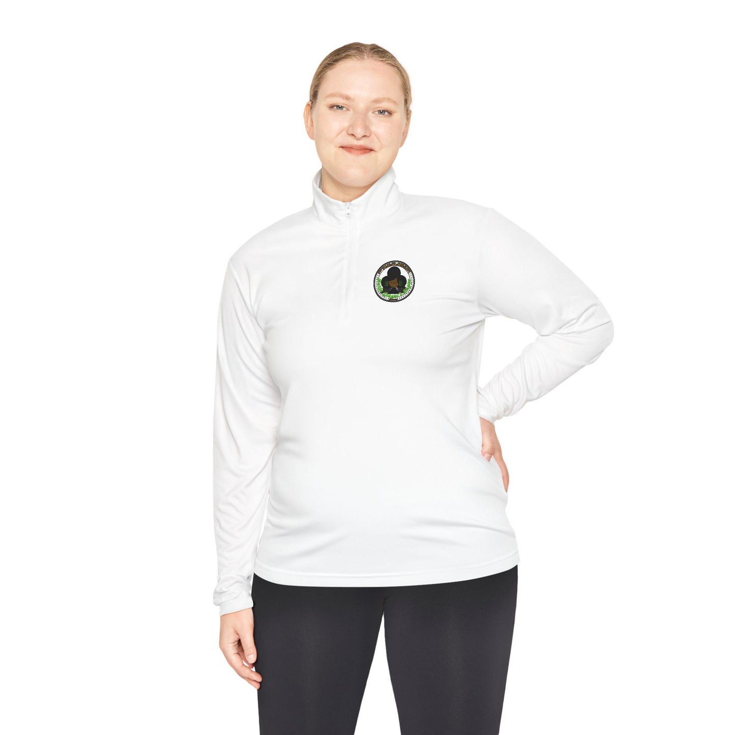 HLE Unisex Quarter-Zip Pullover - Motivational Activewear for Go-Getters