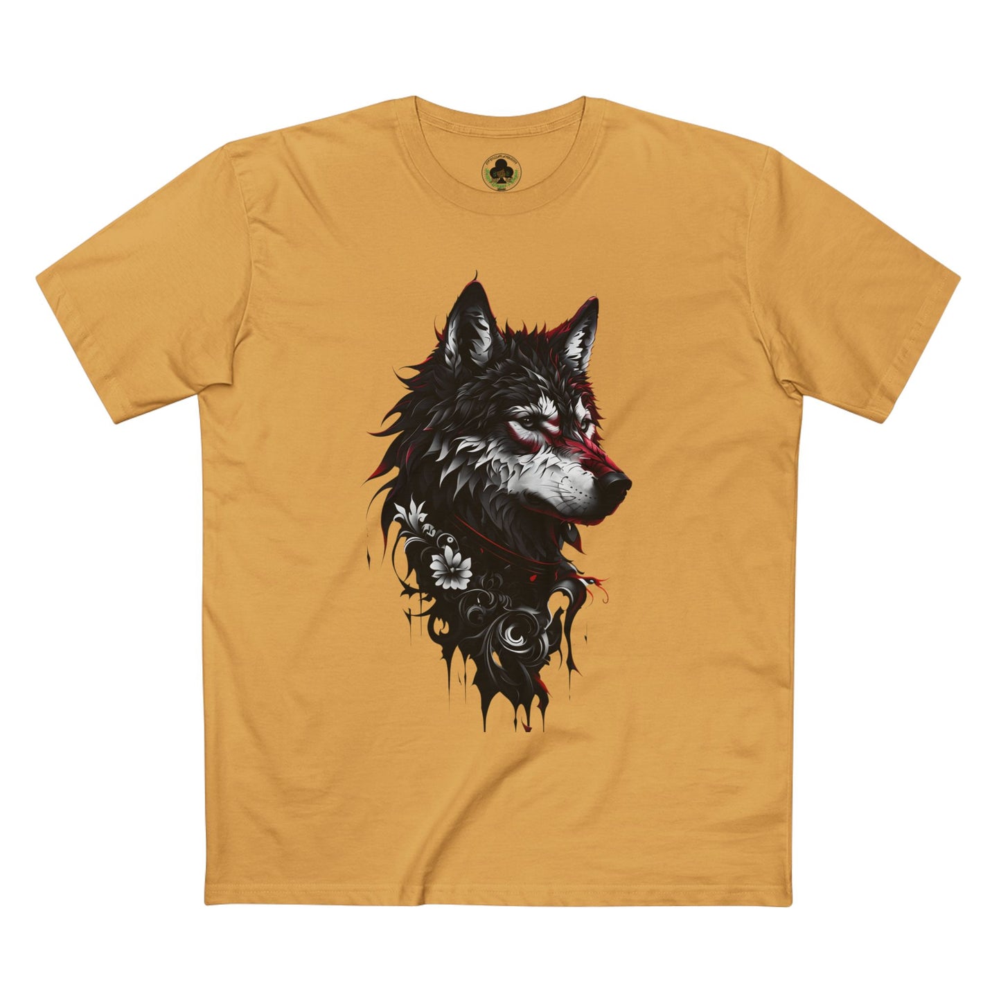 HLE Wild Spirit Graphic Tee - Fierce Wolf & Tiger Design