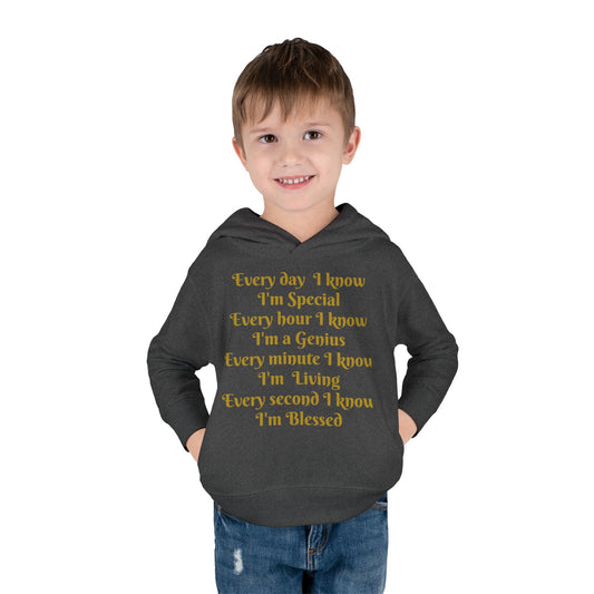 Sudadera con capucha polar para niños pequeños de HLE: diseño inspirador