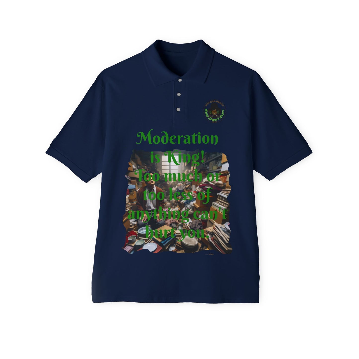 HLE Men's Piqué Polo